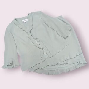 Vintage Mint Blouse/Skirt Set (8)